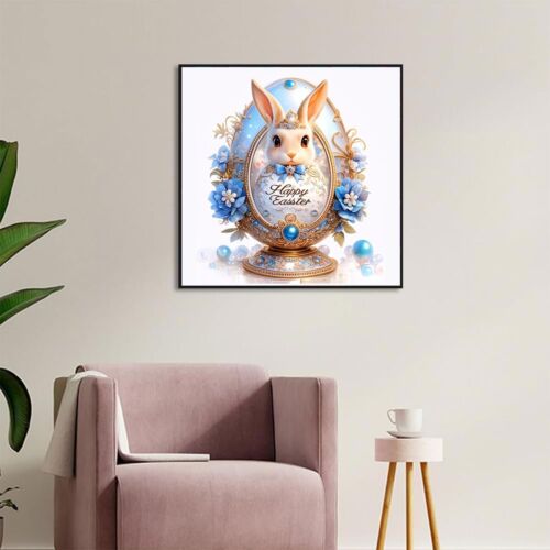 Diamond Art Kits for Adults, Rabbit Easter Egg 5D Diamond Painting Kits for Begi - Picture 4 of 7