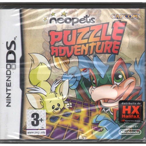 Neopets Puzzle Adventure Video Game Nintendo DS Nds Sealed