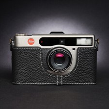 Handmade Genuine Leather Half Camera Case Cover For Leica Minilux Minilux ZOOM