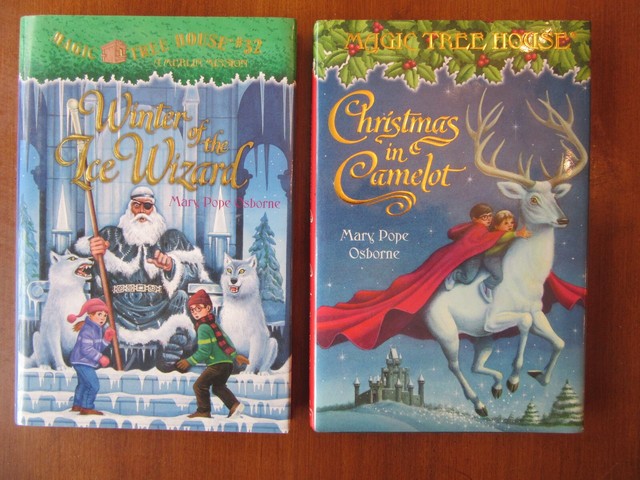 2 MAGIC TREE HOUSE HC/DJ BOOKSWINTER OF THE ICE WIZARD &amp; CHRISTMAS IN