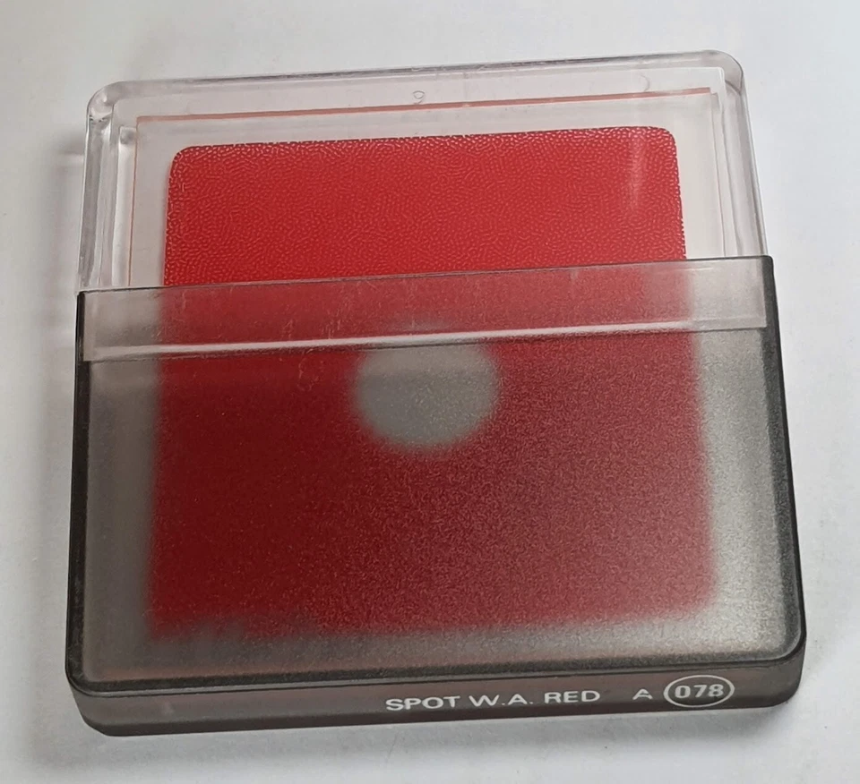 COKIN CREATIVE FILTER A SERIES SYSTEM A078 Center Spot Wide Angle Red Filter - Image 3 of 3