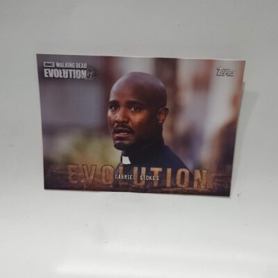 2017 The Walking Dead Evolution #60 Gabriel Stokes Trading Card Topps AMC
