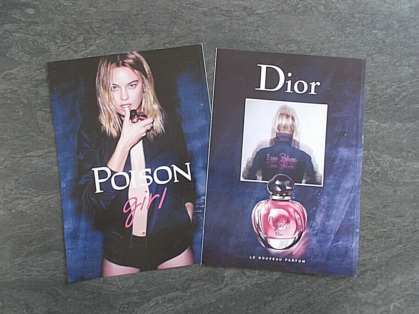 Publicité papier Parfum. Perfume ad. Dior Poison Girl 4 pages