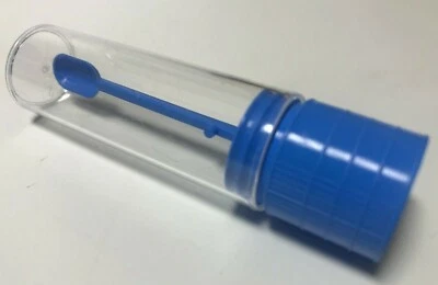 DR. JUNGHANS MEDICAL GMBH 0,9€/Stück 50 Stuhl Röhrchen Probenröhrchen Stuhlprobe Löffelträger Kotröhrchen