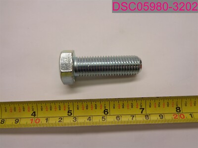 QTY=24 Pcs; Fabory 22TN32 Hex Head Cap Screw M16-2x50mm Zinc Plated, Class 8.8