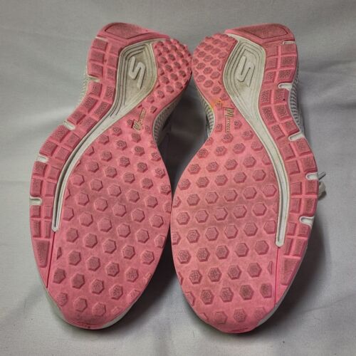 Skechers Running Sneakers Womens 9.5 Go Run 128285 Gray Pink Athletic - Picture 6 of 7