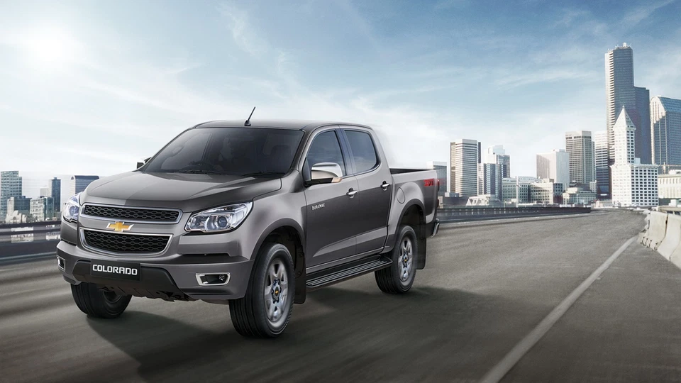 Calcomanía roja Sivler "Z71" para Chevrolet Chevy Holden Colorado UTE 2012-2016 Foto 3 de 4