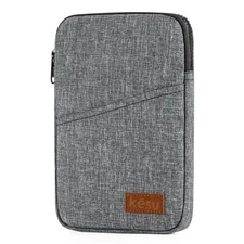 Kesu Protective Carry Sleeve / Case for New iPad mini 6, 5, 1, 2, 3, 4 Gray-NEW!