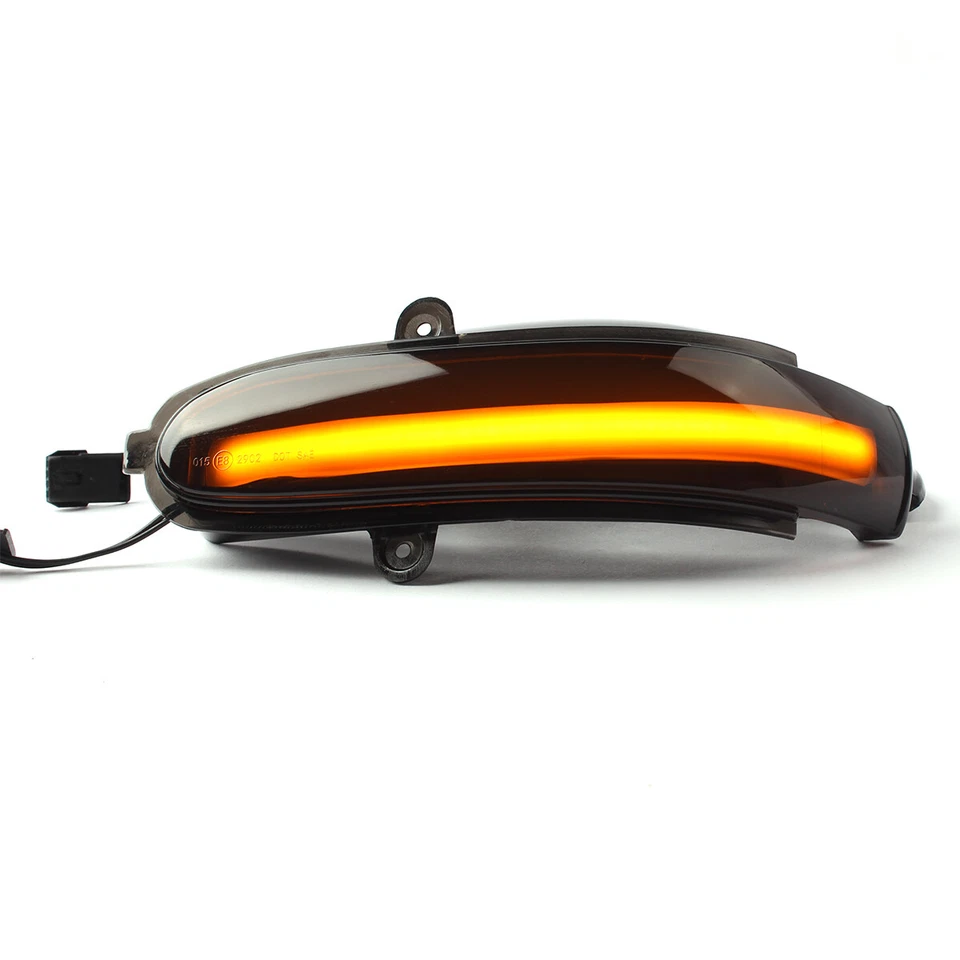 Black Mirror Turn Signal Indicator Turn Signal Light For Mercedes C W203 C203 S203 CL203 - Image 3 of 4