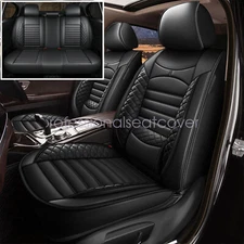 For 2008-2024 Toyota Tundra Full Set Car 5-Seat Covers Leather Cushion