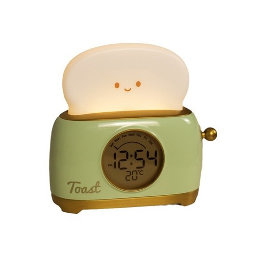 Children'S Sleep Alarm Clock with LED Night Light Digital Display8037