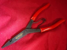 Wilde Tool G407.B  Straight Black 9" Lock Ring Pliers External Snap Retaining