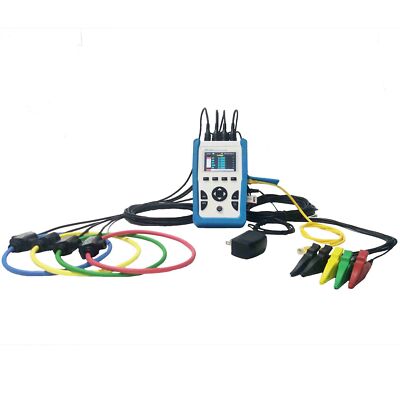 ME440 3KA Rogowski Power Analyzers Handheld Data Loggoer Electrical Meter NRC150