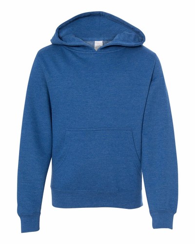 Independent Trading Co. Youth Midweight Long Sleeves Hooded Sweatshirt - SS4001Y - Picture 15 of 16