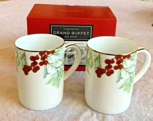 Фарфоровые кружки Charter Club