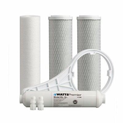 Watts Premier 560067 Compatible Carbon Block Premium Plus Bi-Annual Filter Kit b