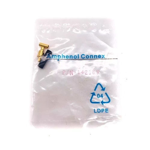 5 pcs Amphenol 142189 SMB Connector Straight Crimp Jack 50 Ohms - Picture 3 of 6