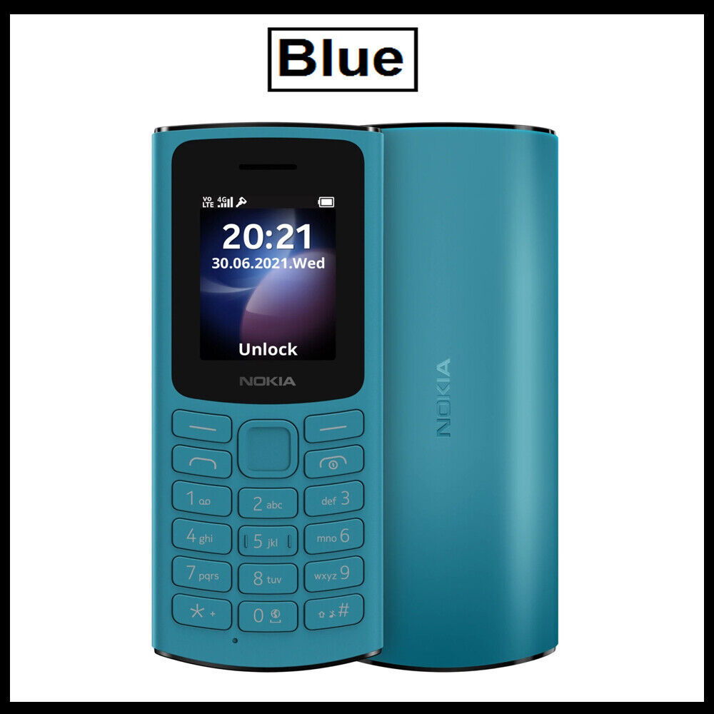 Nokia 105 4G 128 MB azul 48 MB RAM