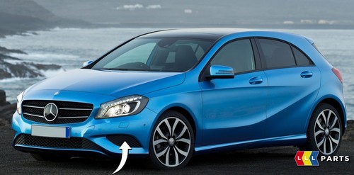 NEW GENUINE MERCEDES BENZ A W176 FRONT BUMPER FOG LIGHT COVER GRILL LEFT N/S - Picture 3 of 4