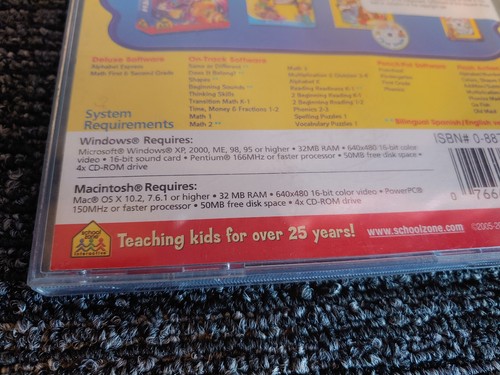 School Zone Alphabet Express Preschool CD over 140 activities - Picture 6 of 10