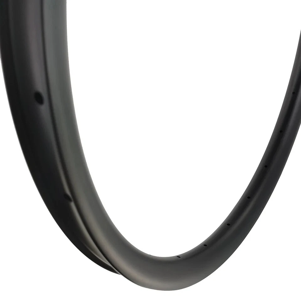 Llanta de carbono simetría asimetría bicicleta de montaña XC AM DownHill 40x30 mm 29er 650B Foto 3 de 4