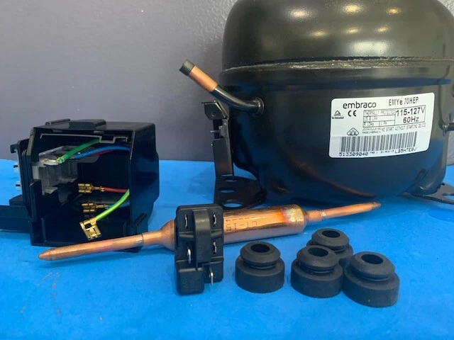 Embraco Compressor EMYe70HEP R134a 115-127V/60 Low Back Pressure 1/5 HP - Image 4 of 4