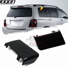 Pair ABS Roof Rack Center Middle End Cover For Toyota Highlander 1998-2007 Black