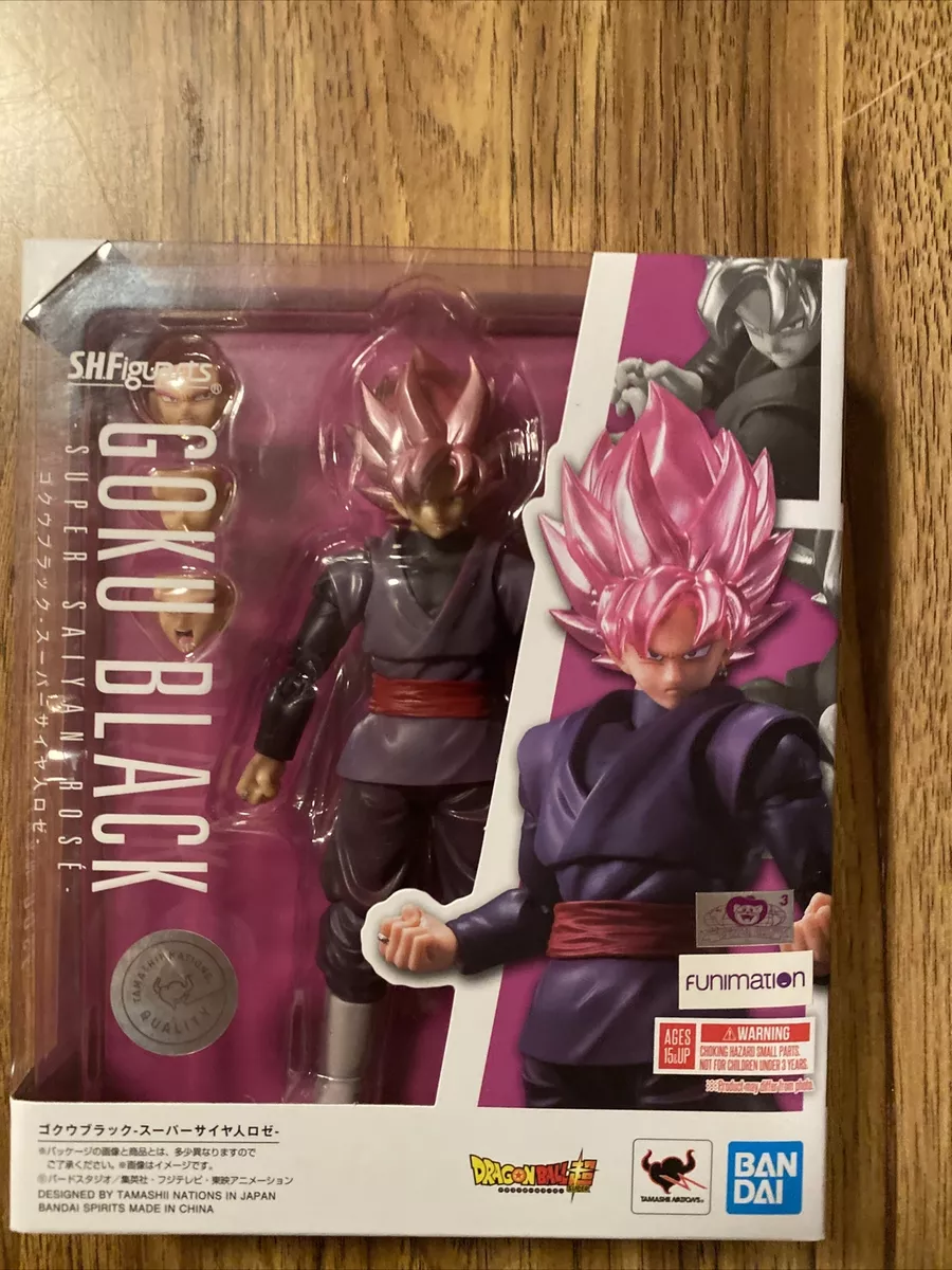 TAMASHII NATIONS - Dragon Ball Super - Goku Black Super Saiyan Rose, Bandai  Spirits S.H.Figuarts Action Figure : : Everything Else