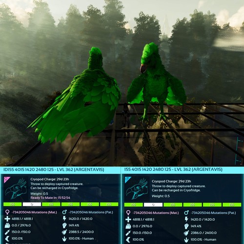 Ark Survival Ascended Pve Argentavis / Argy Max Level 362 - Picture 22 of 29