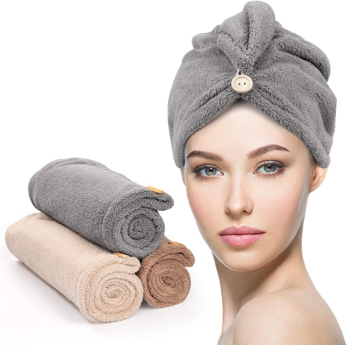 Super Microfiber Hair Towel - Glaze