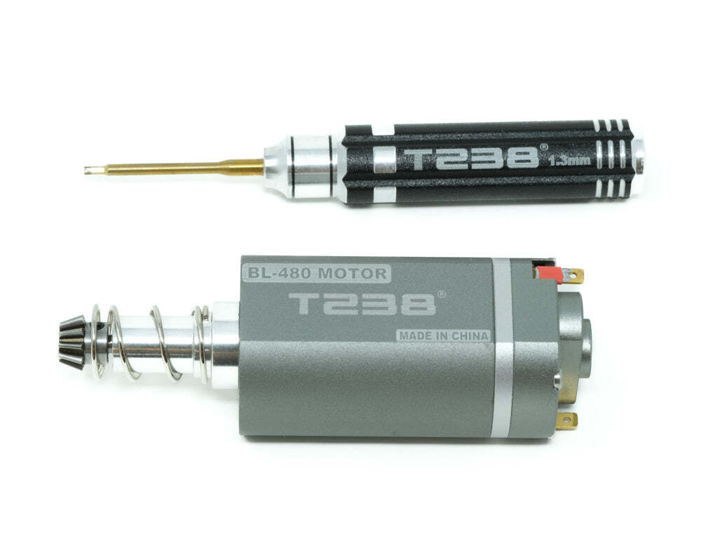 T238 Airsoft Brushless Motor (48000RPM High Speed, adjustable, Long Type)