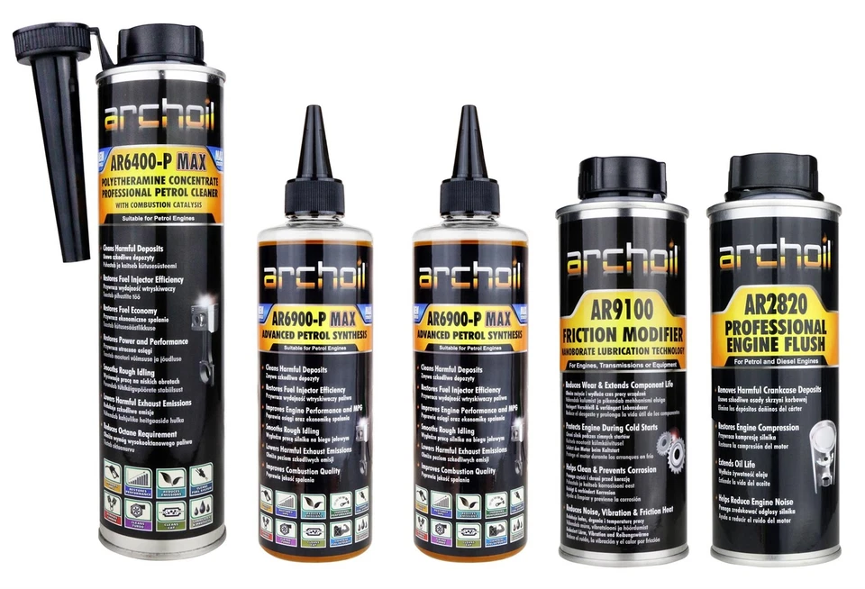 Archoil Professional Petrol Service Pack v2 - Petrol Additive Solution - Image 2 of 4