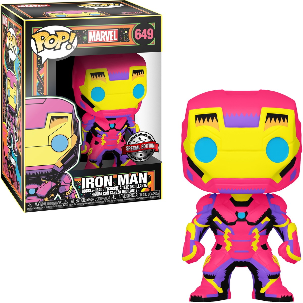 funko pop MARVEL(マーベル) ５点セット Marvel - Iron Man 649 Special Edition - Funko Pop! - Vinyl