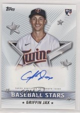 2022 Topps Series 1 Baseball Stars Auto Griffin Jax #BSA-GJ Auto 0c2t
