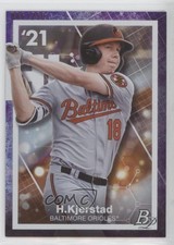2021 Bowman Platinum Precious Elements Purple 86/250 Heston Kjerstad #PE-2 ni4