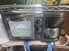 The Breakfast Machine-All in One Toaster Oven,coffee maker and fry & Baking Pan