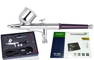 FENGDA FE-130K ELTE AIRBRUSH KIT PROFESSIONAL HIGH PERFORMANCE - COD. FE- 130K