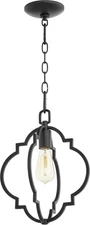 Quorum International 3842 Dublin 11"W Pendant - Noir