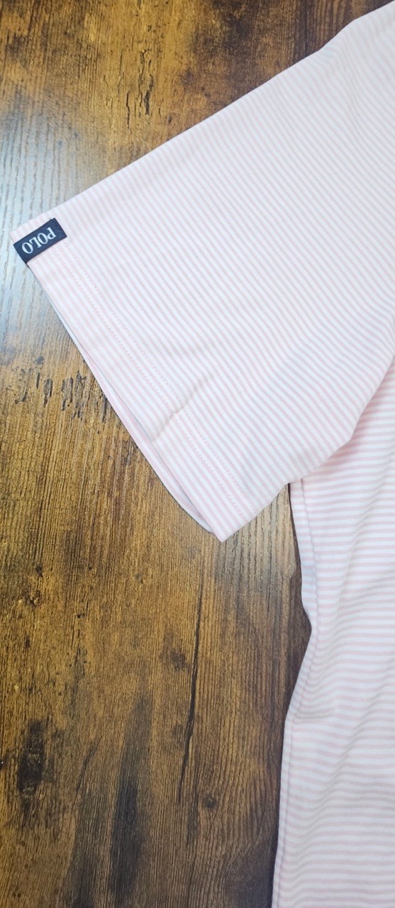 Polo Golf Ralph Lauren Seminole Shirt Mens XL Pink White Striped Performance thumbnail 4