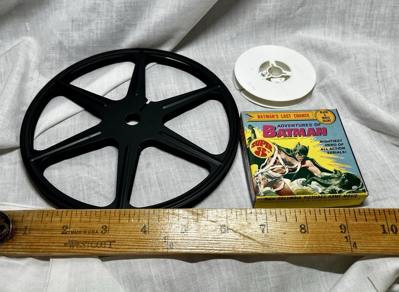 Adventures of Batman-Batman's Last Chance 8MM Movie and 2 ~8MM Reels