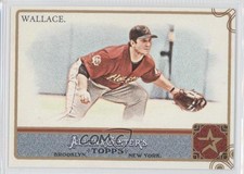2011 Topps Allen & Ginter's Ginter Code Puzzle Border Brett Wallace #318 0s3