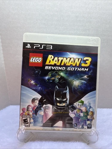 LEGO Batman 3 Beyond Gotham  (Sony PlayStation 3, 2014) PS3 Complete Manual Disc