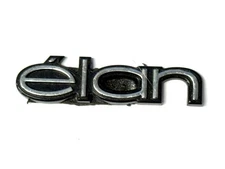 Vintage OEM 84-86 Thunderbird ELAN E'LAN Chrome Trunk Ornament Emblem Nameplate