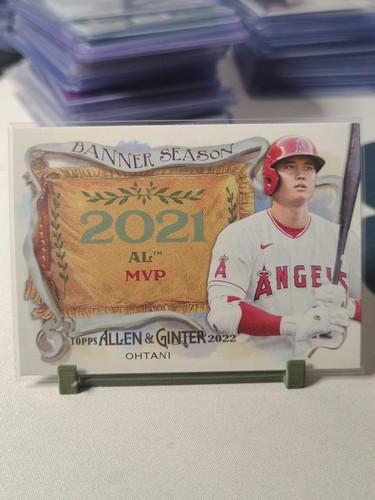 2022 Topps Allen & Ginter - Banner Seasons Shohei Ohtani #BS-5, L.A. Angels, Mlb
