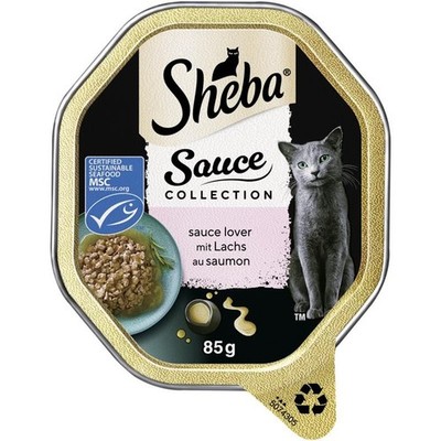 Sheba Schale Sauce Collection Sauce Lover Lachs 85g (Menge: 22 je Bestelleinheit