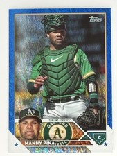 2023 Topps Update Manny Pina #US127 Blue Foil #'d /999 Athletics