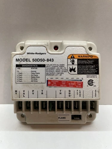 White Rodgers 50D50-843 Furnace Control Board