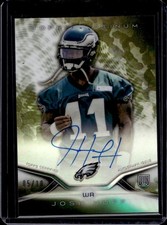2014 Topps Platinum Josh Huff Auto Camo Refractor Rookie RC #/10 Eagles