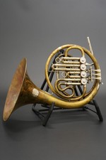 ALEXANDER Bb Single French Horn Yellow Brass Unlacquered w/ Hard Case Maintained