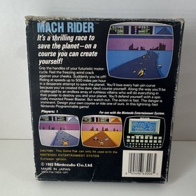 Nintendo Mach Rider f&uuml;r NES PAL (EU) (1985) inkl. OVP, European Version